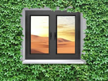 节能彩钢复合耐火窗