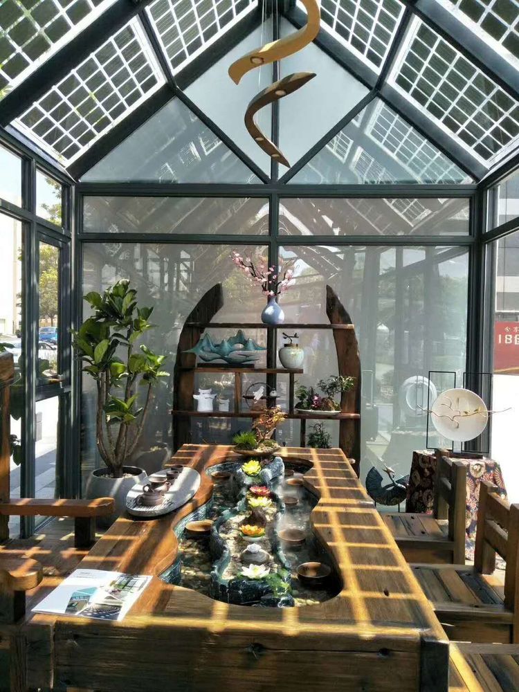 别墅光伏发电阳光房