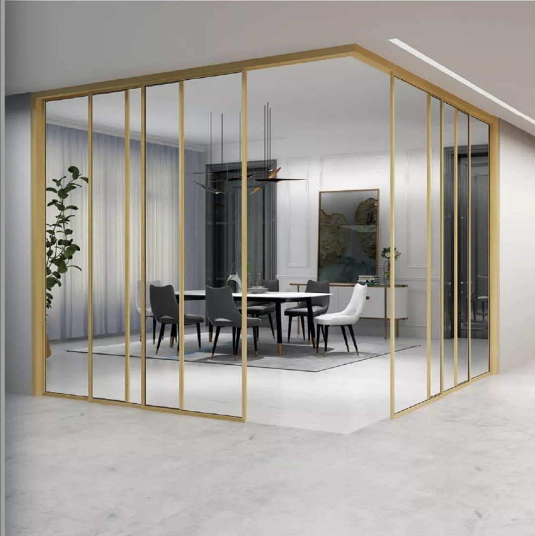 金色16极窄三联动开放式餐厅