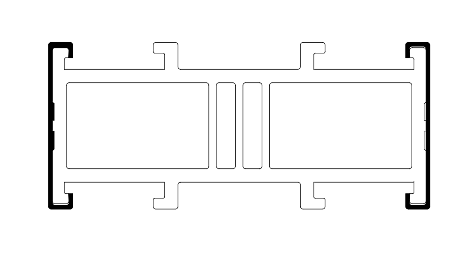 72系列铝塑复合门窗