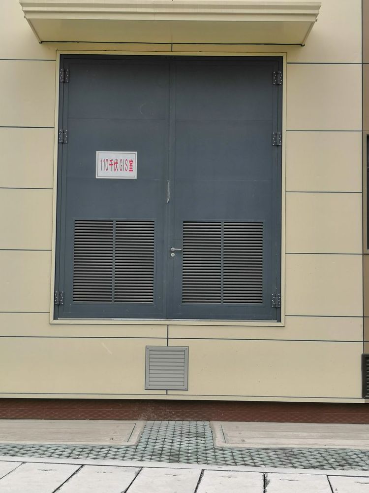 变电站消音百叶窗，消音百叶门