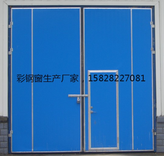 彩钢推拉大门