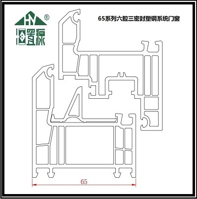 65系列塑钢门窗型材